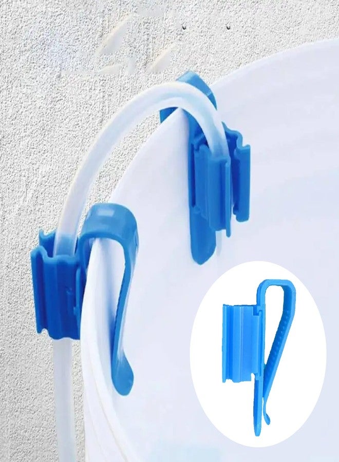 LINYUEARUI 4 pcs Fish for Tank Mounting Clip Water Pipe Hose Holder Multifunction Plastic Adjustable Clamp Aquarium Air Pump Accessories Aquarium Pumps and Filters.(Blue/Black/Gold/Yellow) - Image 5